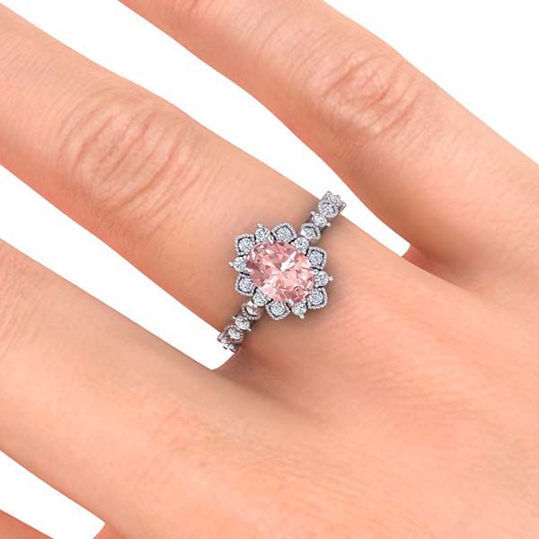 Brenda Morganite Ring