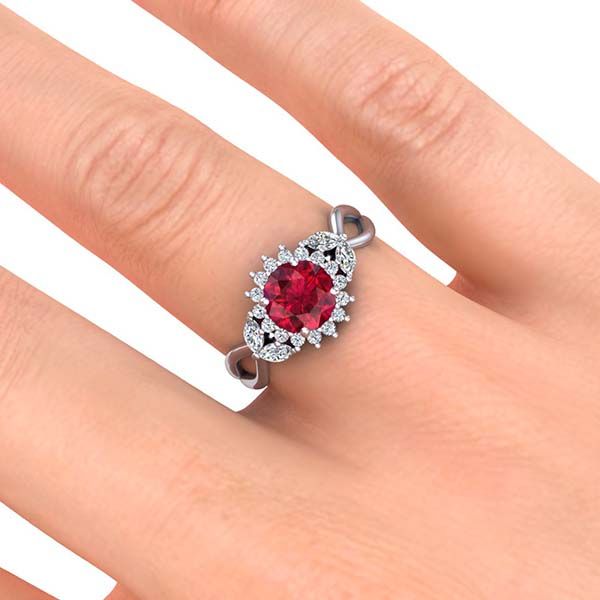 Cathy Ruby Ring