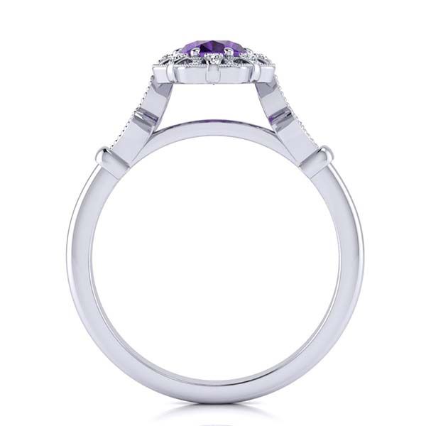 Stephanie Amethyst Ring