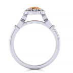 Stephanie Citrine Ring