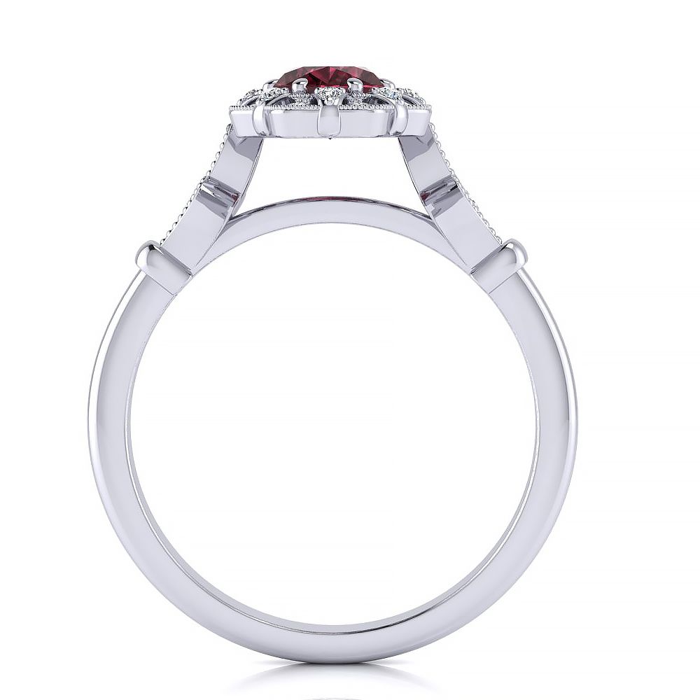 Stephanie Garnet Ring