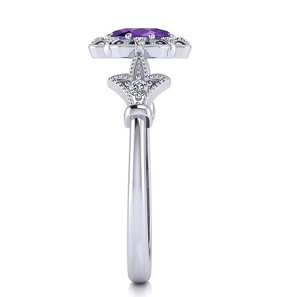 Stephanie Amethyst Ring