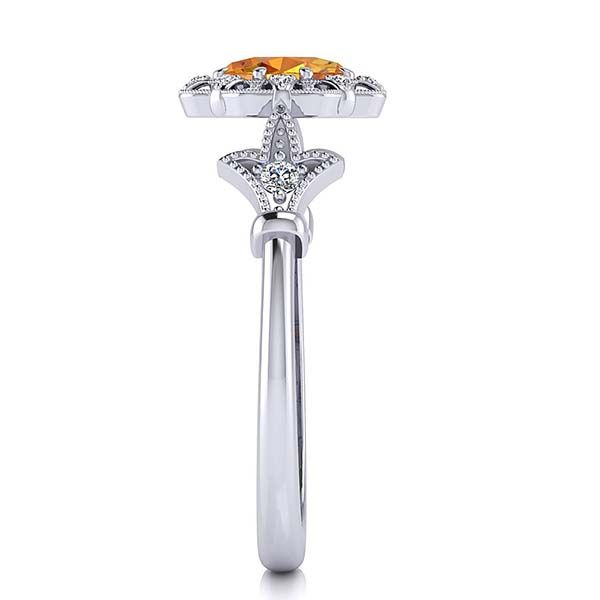 Stephanie Citrine Ring