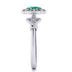 Stephanie Emerald Ring