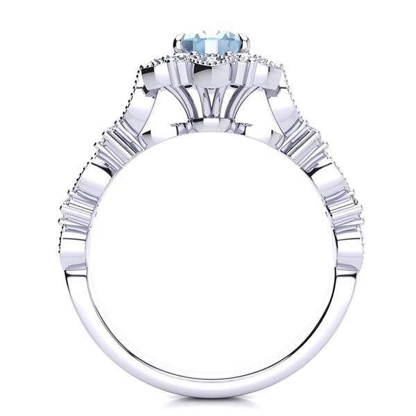 Brenda Aquamarine Ring