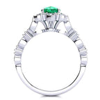 Brenda Emerald Ring
