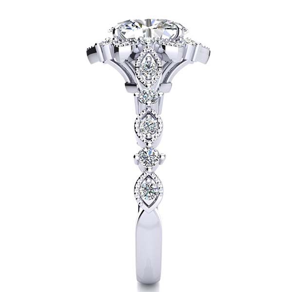 Brenda Moissanite Ring