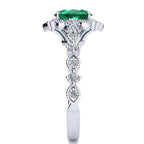Brenda Emerald Ring