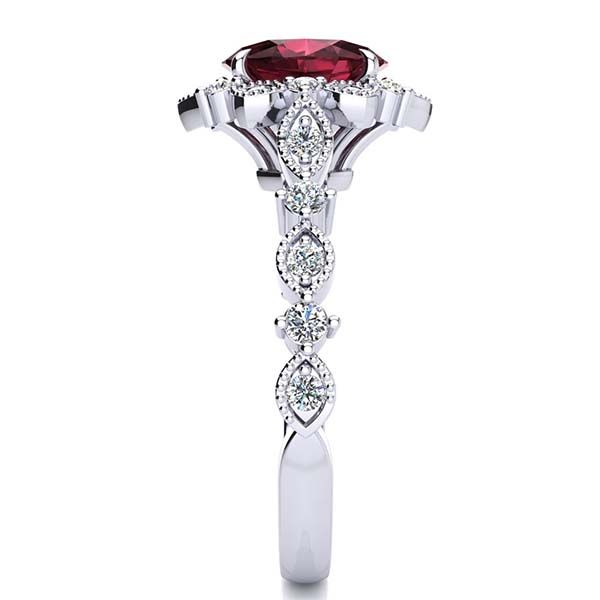 Brenda Garnet Ring