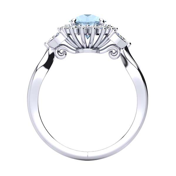 Cathy Aquamarine Ring