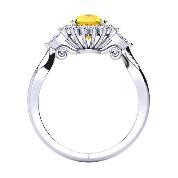 Cathy Citrine Ring