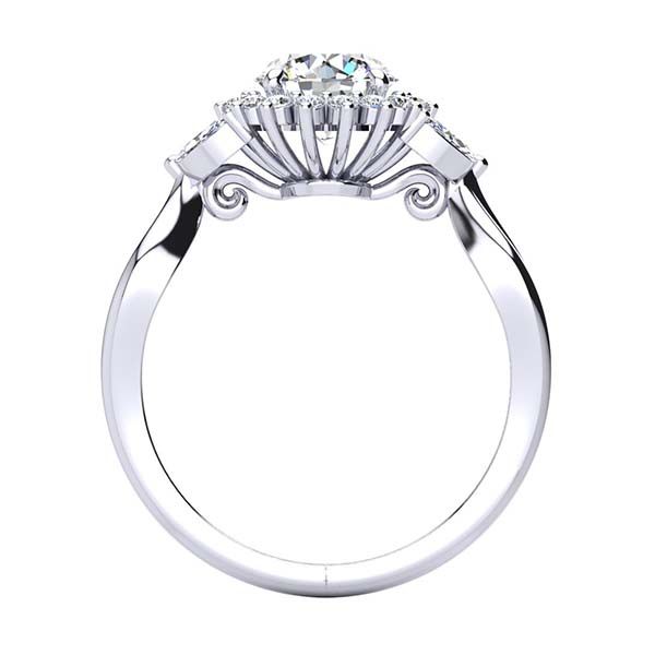Cathy Moissanite Ring