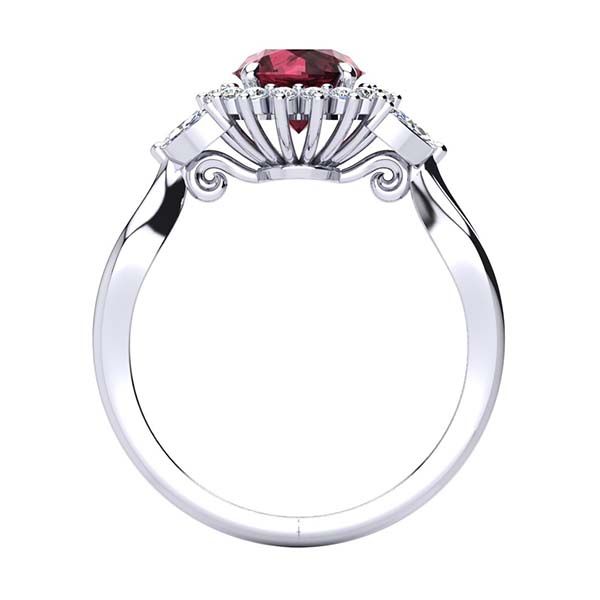 Cathy Garnet Ring