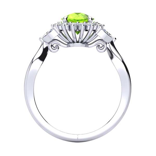 Cathy Peridot Ring