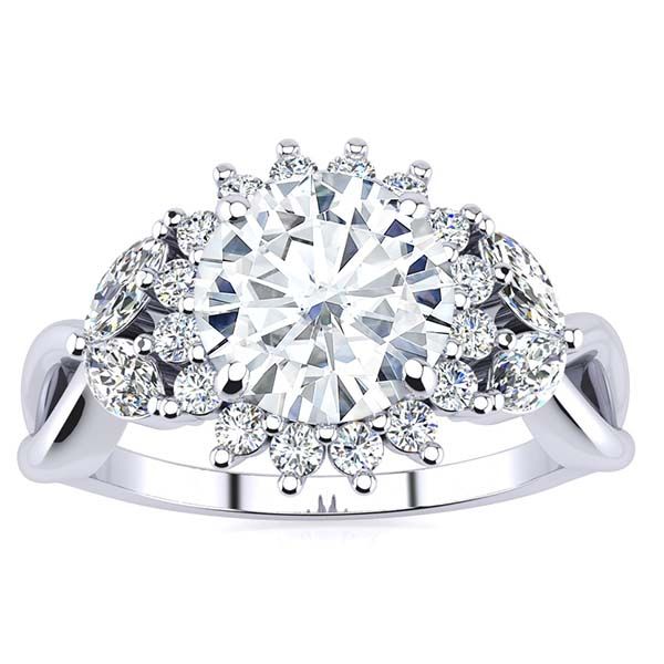 Cathy Moissanite Ring