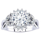 Cathy Moissanite Ring
