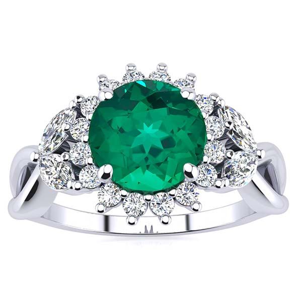 Cathy Emerald Ring
