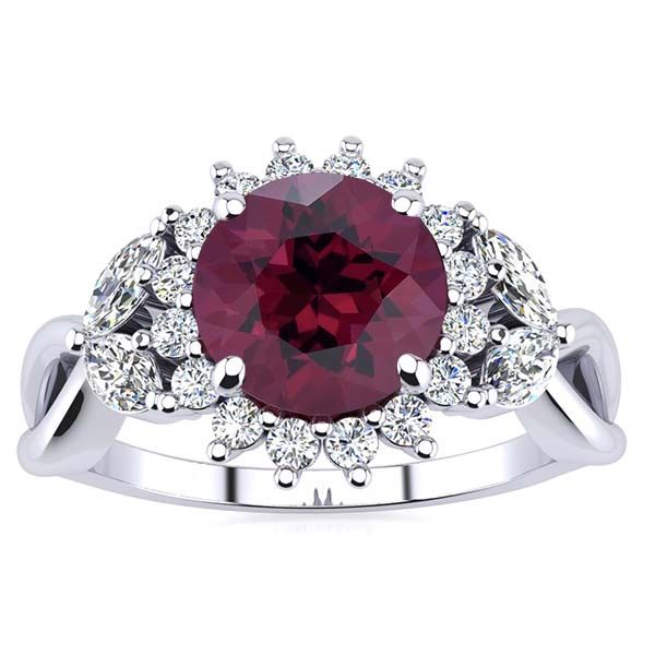 Cathy Garnet Ring