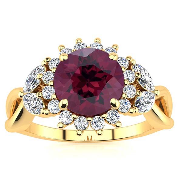 Cathy Garnet Ring