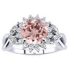Cathy Morganite Ring
