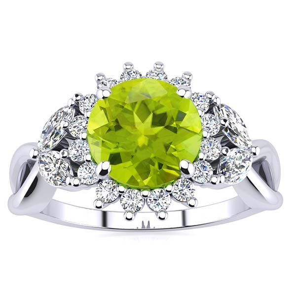 Cathy Peridot Ring