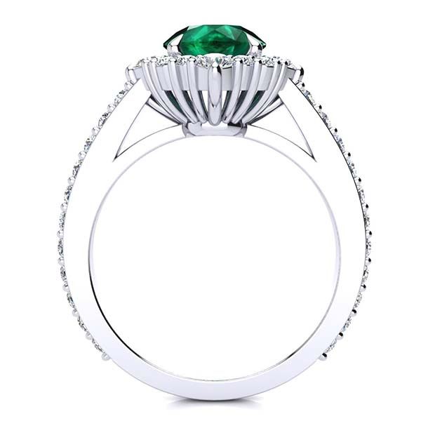 Shannel Emerald Ring