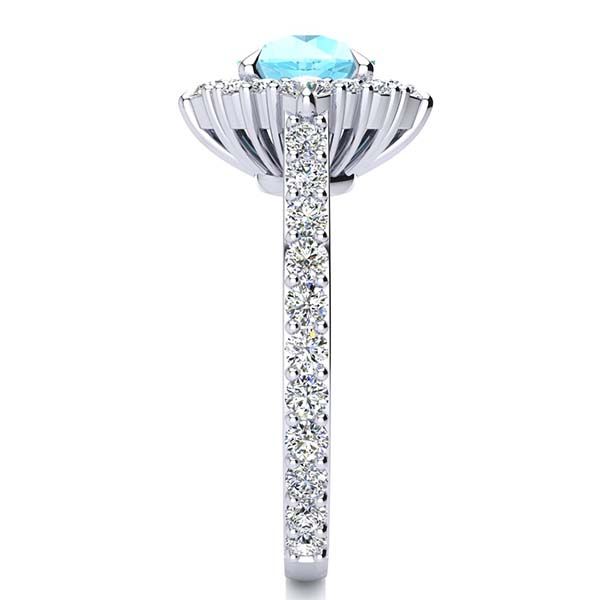 Shannel Aquamarine Ring