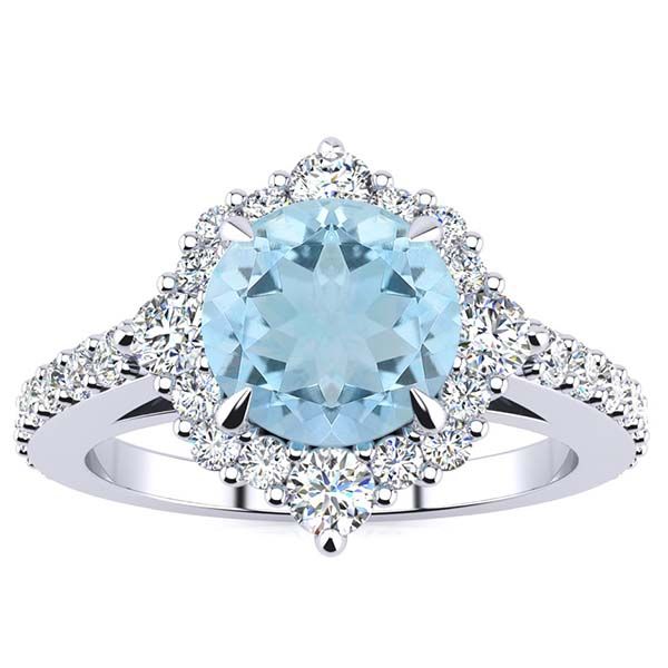 Shannel Aquamarine Ring