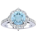 Shannel Aquamarine Ring