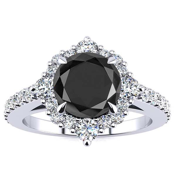 Shannel Black Diamond Ring