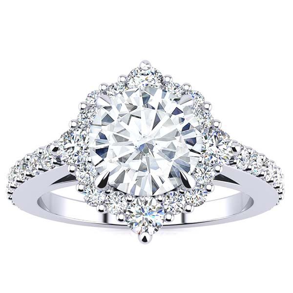 Shannel Moissanite Ring