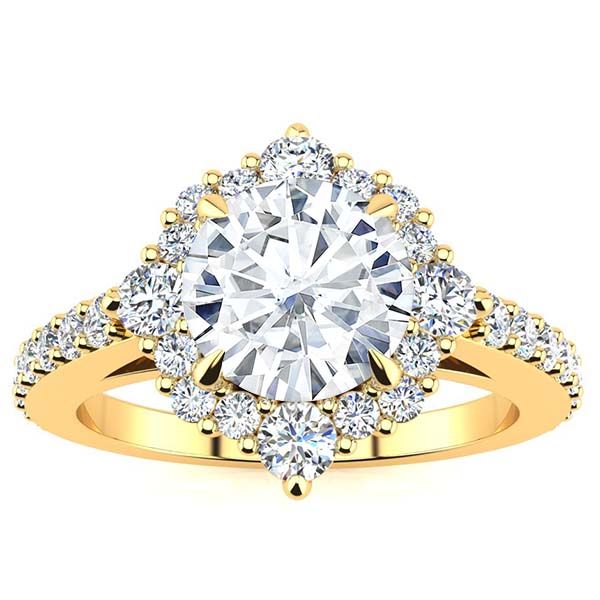 Shannel Moissanite Ring