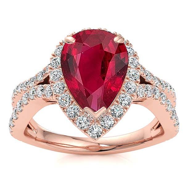 Jasmine Ruby Ring