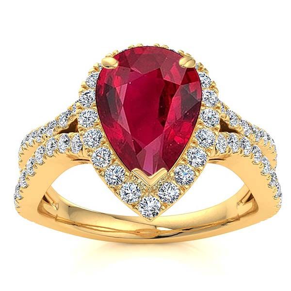 Jasmine Ruby Ring