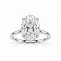 Sammy Lab Grown Diamond Ring AS-R-1197 — white gold — front view