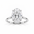 Sammy Lab Grown Diamond Ring AS-R-1197 — white gold — front view