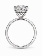 Sammy Lab Grown Diamond Ring AS-R-1197 — white gold — profile view
