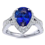 Jasmine Blue Sapphire Ring