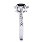 Luna Black Diamond Ring