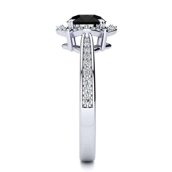 Luna Black Diamond Ring