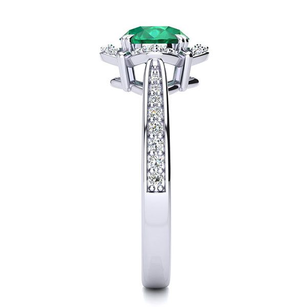 Luna Emerald Ring