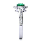 Luna Emerald Ring