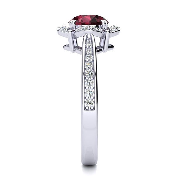 Luna Garnet Ring