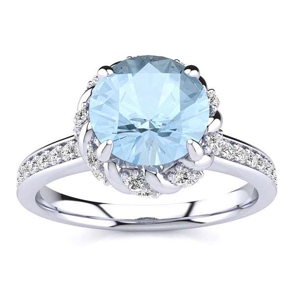 Sultana Aquamarine Ring