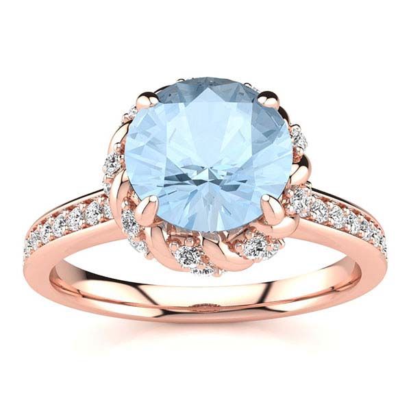 Sultana Aquamarine Ring
