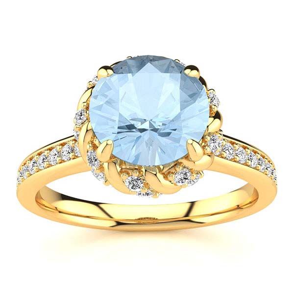 Sultana Aquamarine Ring