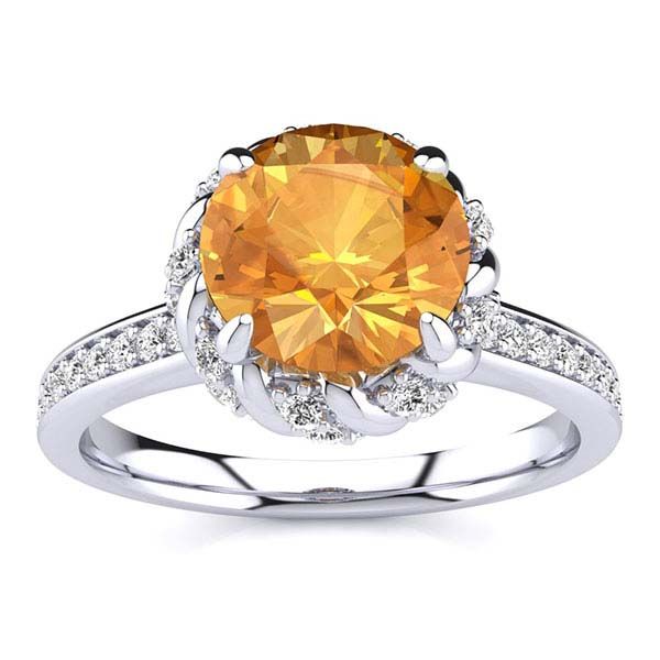 Sultana Citrine Ring
