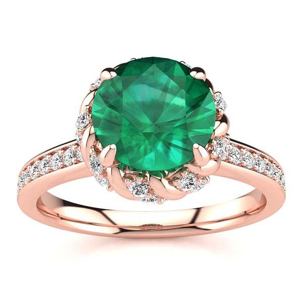 Sultana Emerald Ring