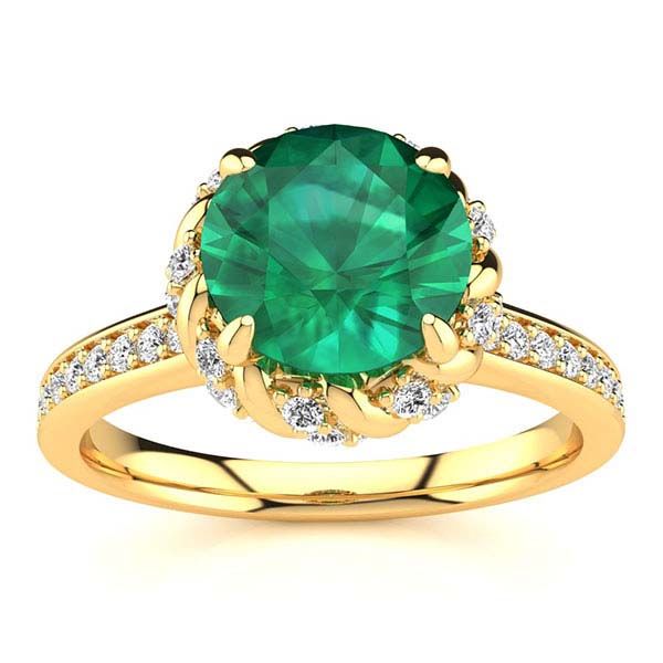 Sultana Emerald Ring