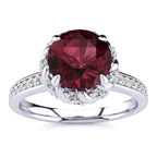 Sultana Garnet Ring